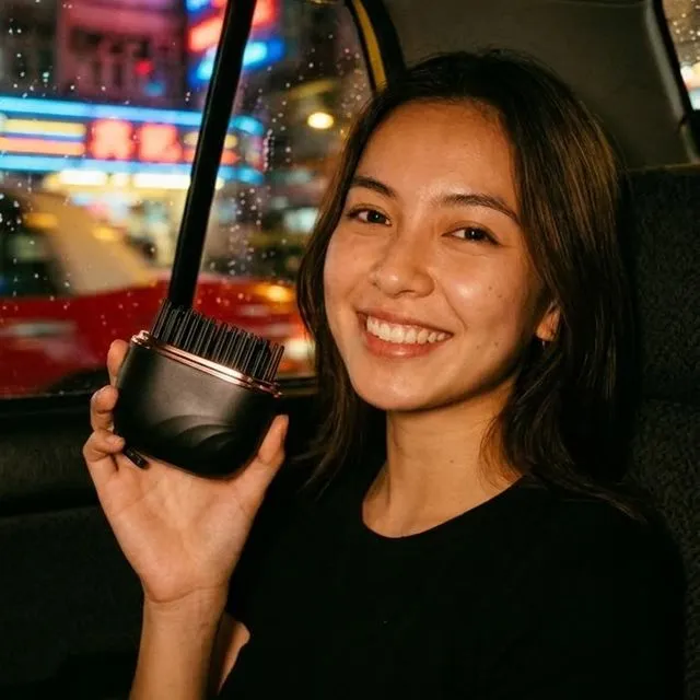 Parked in the car