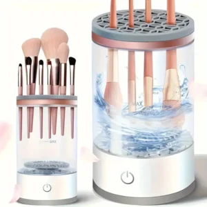 Limpiador de brochas de maquillaje